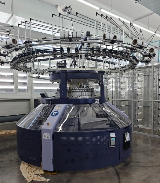 TERROT I3P154-BW 34" 32E 60 FEEDERS DOUBLE KNIT SPECIAL 0.26 MM NEEDLES YEAR OF CONSTRUCTION 2022