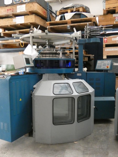 ORIZIO MJM/CE 30" 28E 72 FEEDERS ELECTRONIC SINGLE JERSEY JACQUARD USED - YEAR 2002