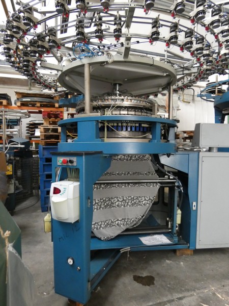 ORIZIO MJMC 30" 28E 72 FEEDERS FULL ELECTRONIC SINGLE JERSEY JACQUARD USED